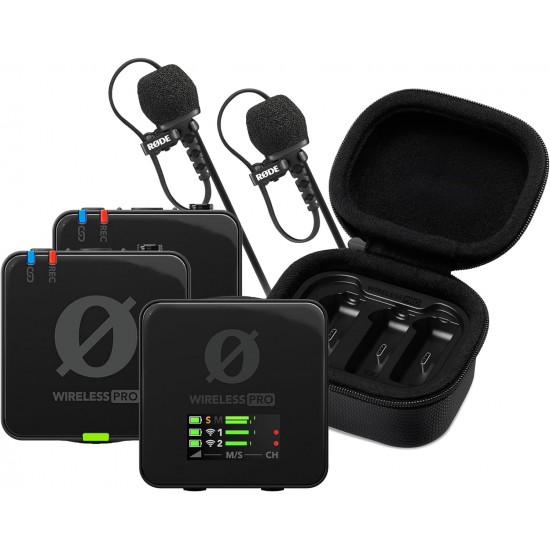 RODE Wireless PRO 2-Person Clip-On Wireless Microphone System RODE Wireless PRO 2-Person Clip-On Wireless Microphone System